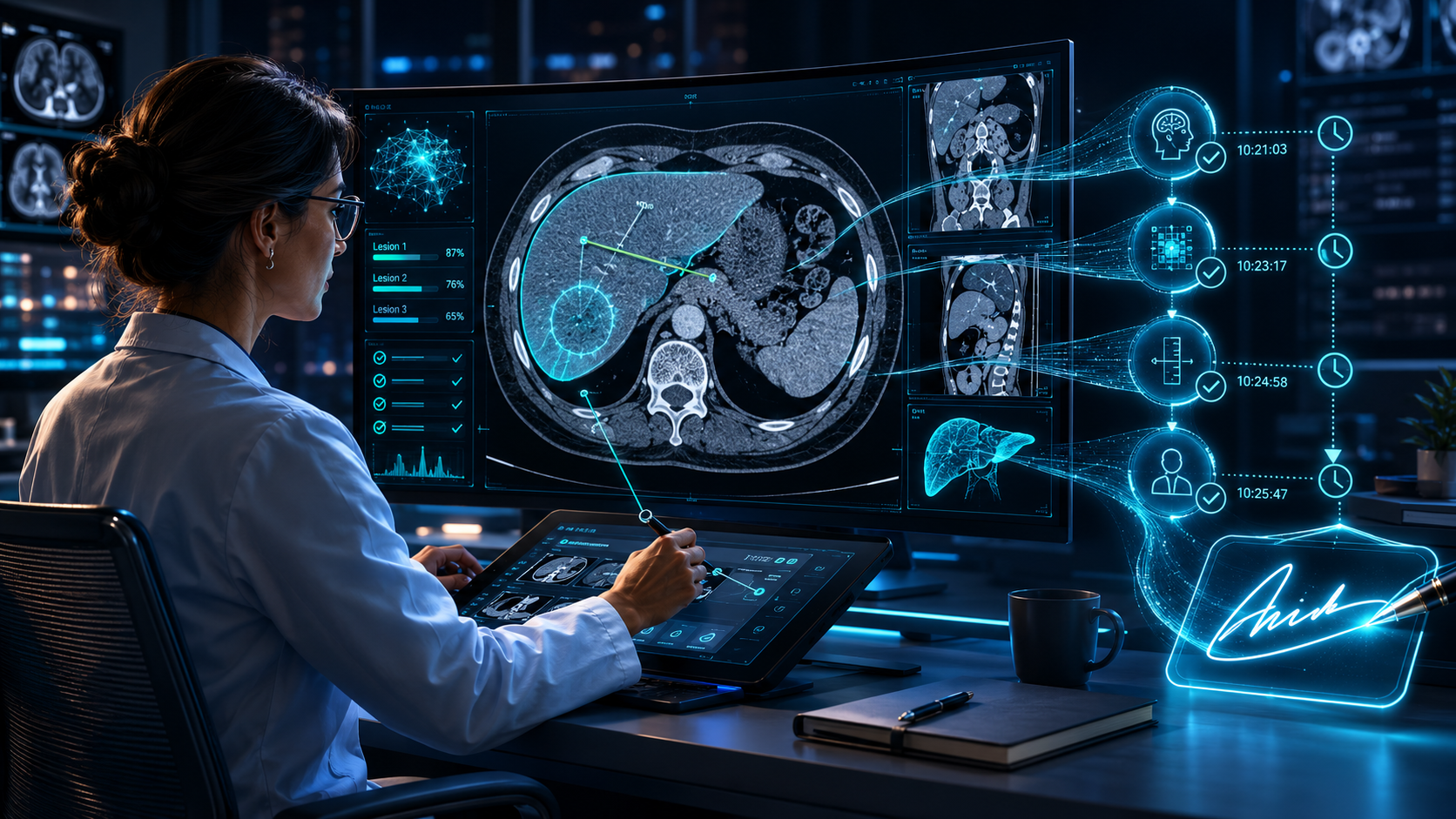Human-in-the-Loop Clinical Imaging Governance